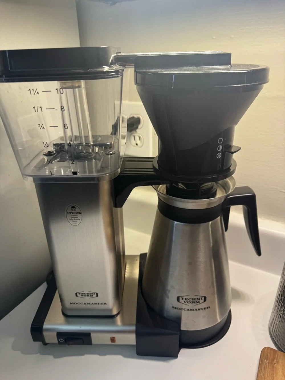 Thermal Coffee Brewer - Black/Silver - Picture 1 of 3